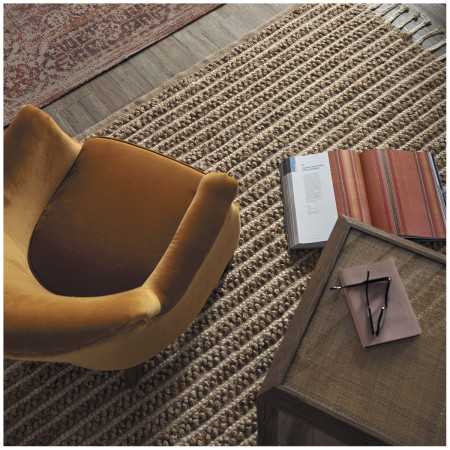 Armchair CLAUDE velvet saffron