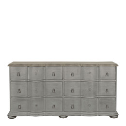 CARLOTTA stone chest of drawers Large model