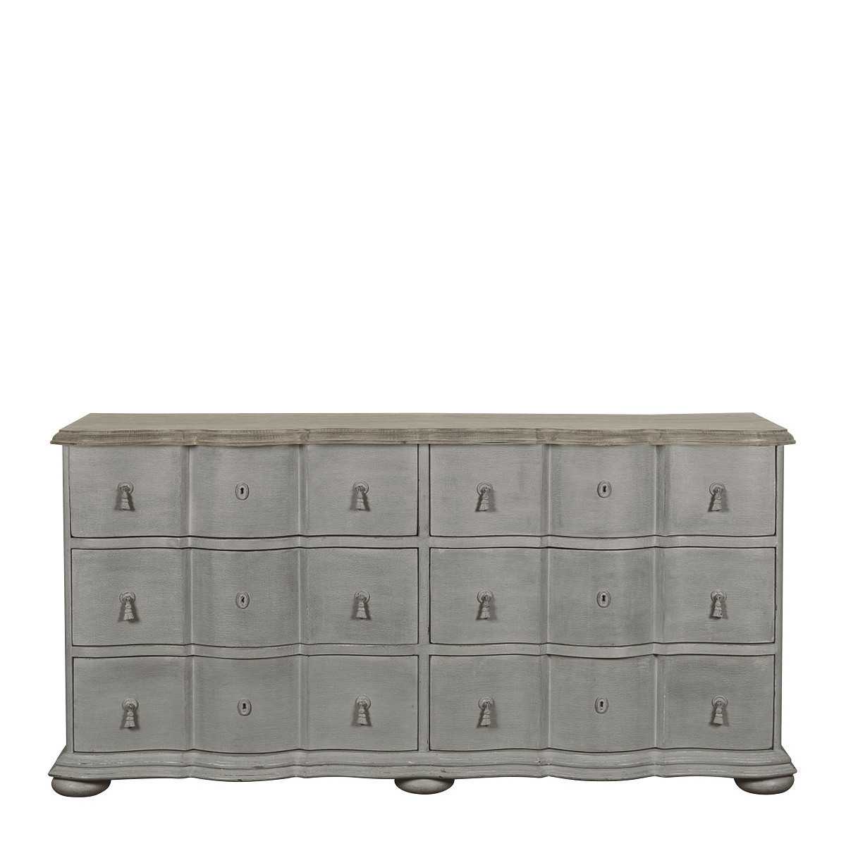 CARLOTTA stone chest of drawers Large model
