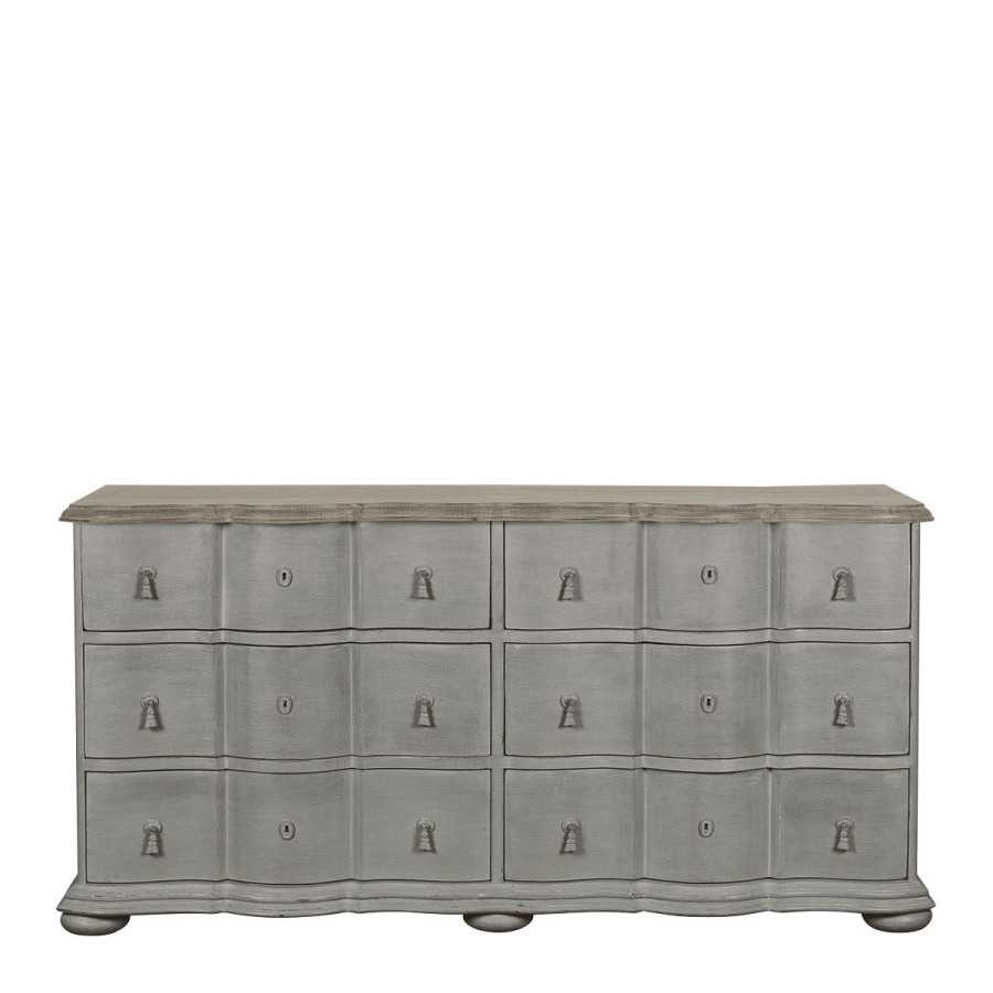 CARLOTTA stone chest of drawers Large model
