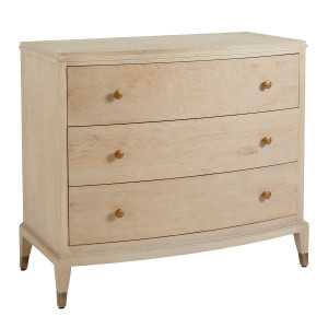 Bleached INES chest of drawers