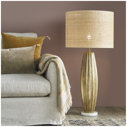 MALANA lamp with its ecru lampshade