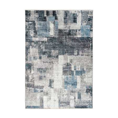 Living room rug MEDELLIN Silver Blue