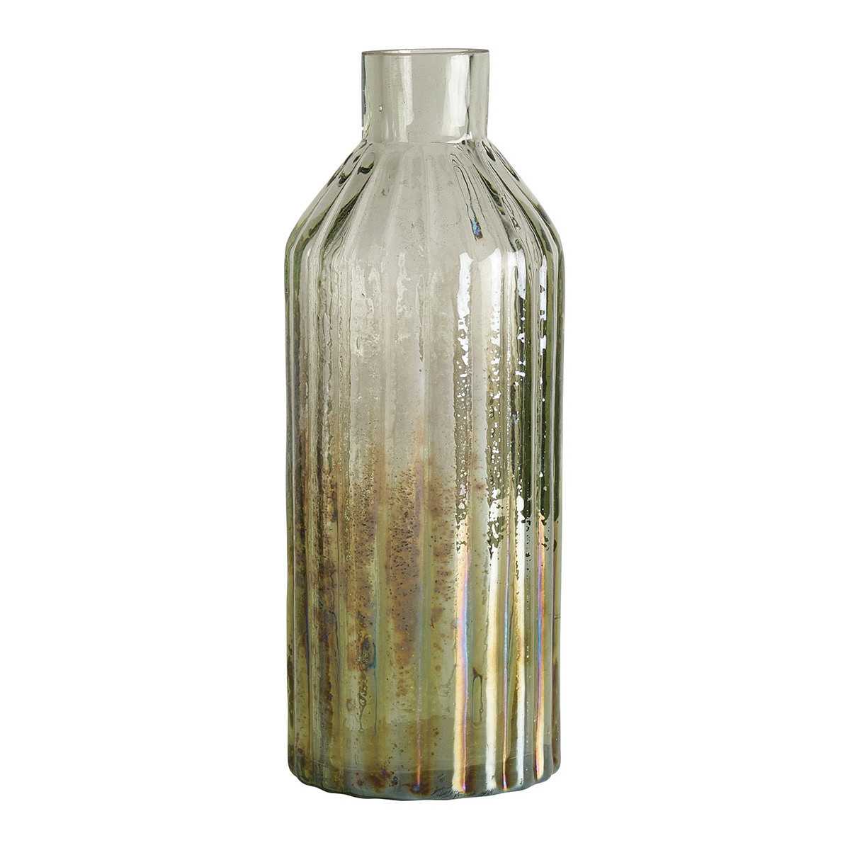 Vase aus Milchglas - Schaumstoff