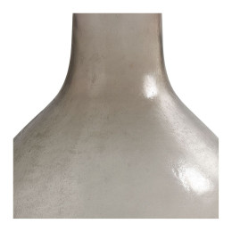 JEANNE Flaschenvase aus rosafarbenem Milchglas - Kleines Modell