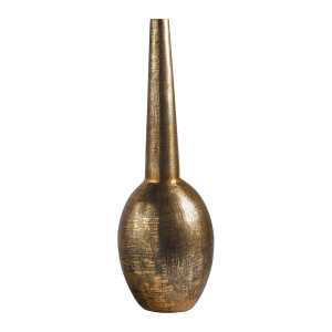 INTERIEUR- DECORATION|ELIAS vase in gilded metal - Medium model - H. 28 cmBLANC D'IVOIREVases