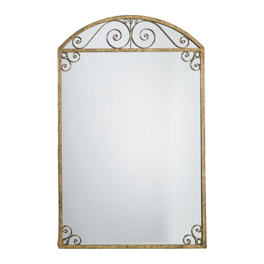 INTERIEUR-DECORATION|Specchio AgatheBLANC D'IVOIRESpecchiLasciatevi sedurre dall'eleganza del maestoso specchio dorato Agathe. Lui porterà un tocco di raffinatezza in ogni stanza del Casa.