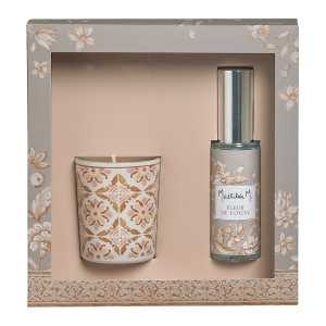 INTERIEUR- DECORATION|Les Presents de Mathilde Perfume Diffuser Set 30 ml - Cotton Flowerdiffusers + mist