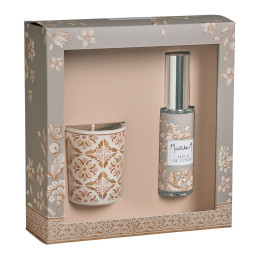 INTERIEUR-DECORATION|Coffret bougie et spray d'ambiance Escale à Sintra - MarquiseMATHILDE MBougie + diffuseur