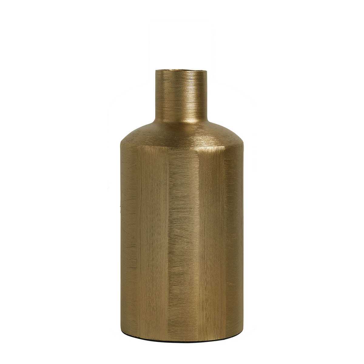 ELIAS Vase aus vergoldetem Metall - Mittleres Modell - H. 28 cm