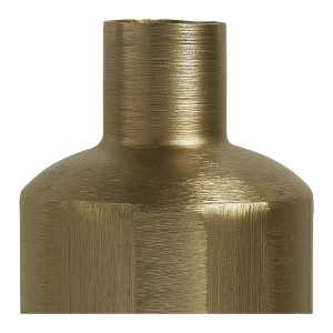 Vase ELIAS en métal doré - Moyen modèle - H. 28 cm
