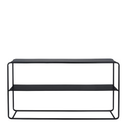 ERNEST console in black metal