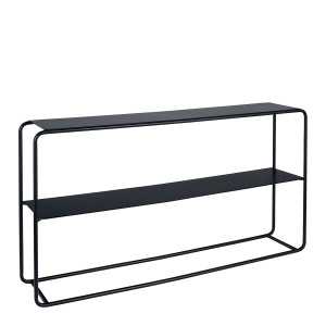 ERNEST console in black metal