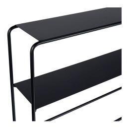 INTERIEUR-DECORATION|Console ERNEST en métal noirBLANC D'IVOIRETables basse, Consoles