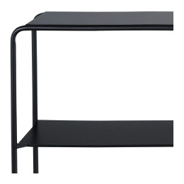 INTERIEUR-DECORATION|Console ERNEST en métal noirBLANC D'IVOIRETables basse, Consoles