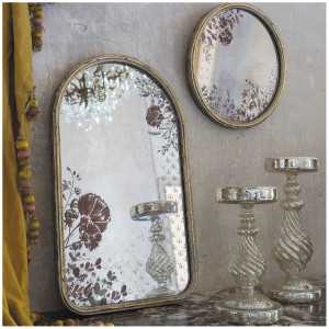 INTERIEUR- DECORATION|Miroir rond Cabinet des Merveilles|MATHILDE M|Miroirs|