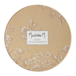 Scatola di candele e rose sapone profumate Sosta a Sintra - Fiore di mandarino