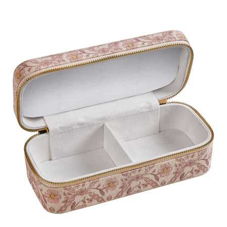 INTERIEUR-DECORATION|Trousse de voyage pour bijoux Entrelacs FleuriMATHILDE MTrousses
