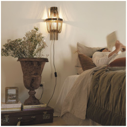 Wall lamp HONORÉ Bronze
