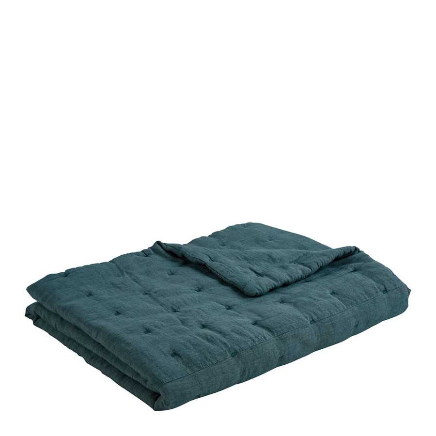 Colcha CHLOE en ropa lavada - Aceite - 230 x 180 cm - Parfum d'int...