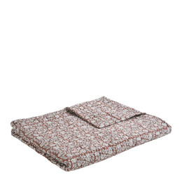 EDEN cotton bedspread Terracotta