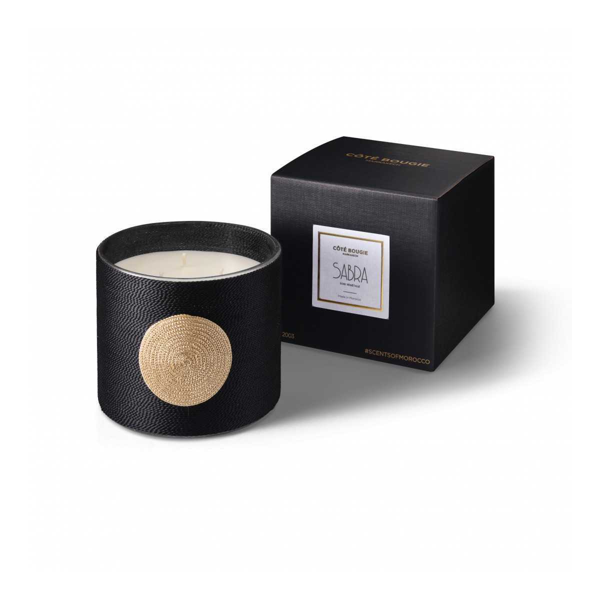 SABRA DANA Kerze - Parfum d'intérieur bougie parfumée et diffuseur...