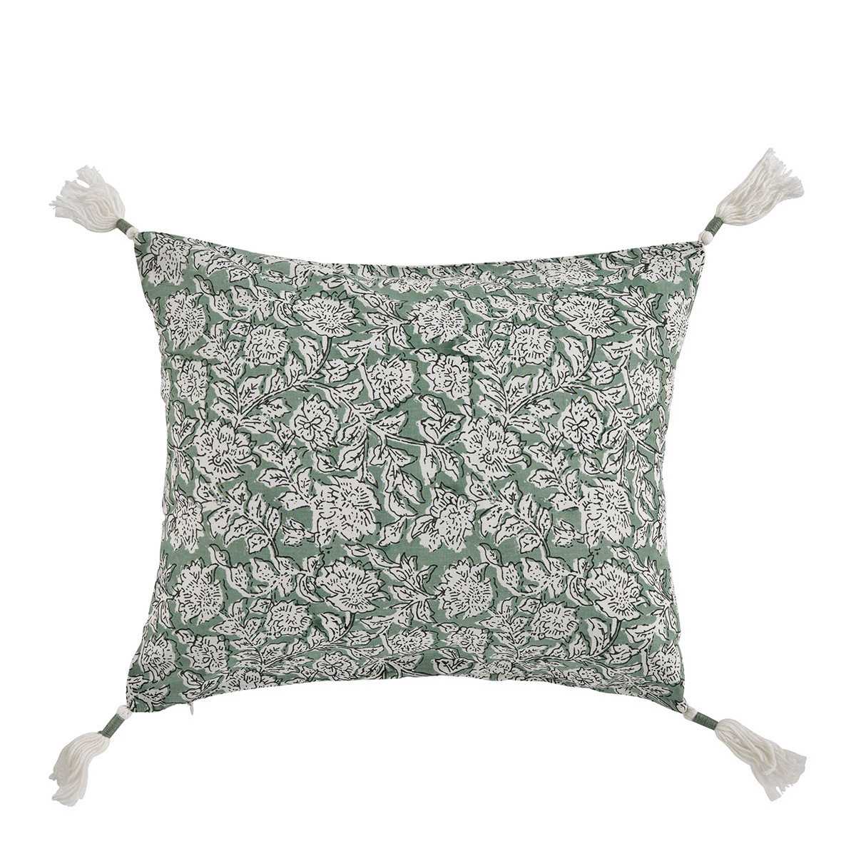 Fodera per cuscino in cotone EDEN - Zafferano - 30 x 40 cm