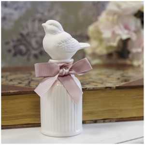 INTERIEUR- DECORATION|Perfume diffuser Fleur de Coton Marie-Antoinette ribbed white 200 mlMATHILDE MIndoor diffuser