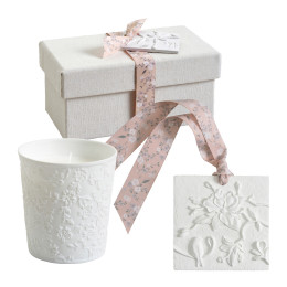 Coffret bougie parfumée Fleur de Thé Les Présents de Mathilde