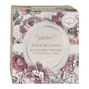 Bougie Bijou parfumée Fleur de Coton Célébrations Exquises 260 g