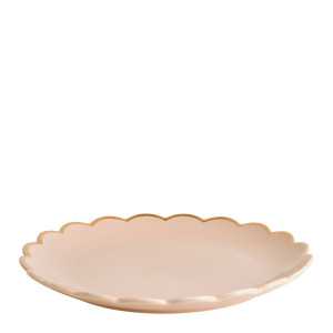 INTERIEUR- DECORATION|Marguerite Dessert Plate - GoldenMATHILDE MAssiettes