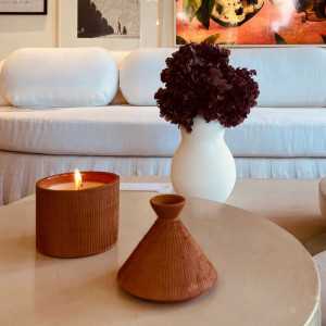 INTERIEUR- DECORATION|Tagine candle TerracotaCOTE BOUGIE COLLECTIONScented candle