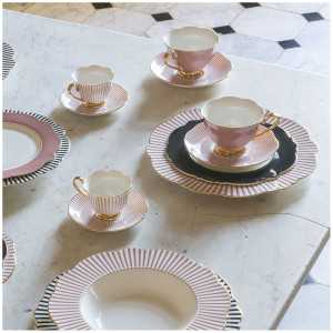 INTERIEUR- DECORATION|Madame de Récamier set 2 tazze da tè - RosaMATHILDE MTazze e teiere