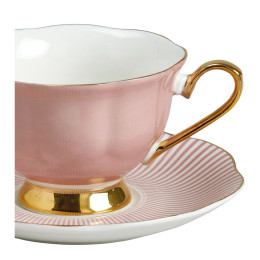 Madame de Récamier 2 teacup set - Pink