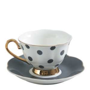 INTERIEUR- DECORATION|Madame de Récamier set 2 tazze da tè - GrigioMATHILDE MTazze e teiere