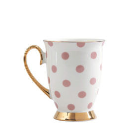 Madame de Récamier Taza Lunares rosas