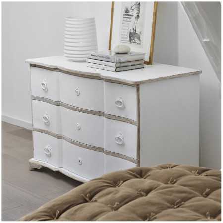 Chest of drawers SOPHIE white