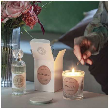 INTERIEUR-DECORATION|Bougie parfumée145 g - Voile de LinMATHILDE MBougie parfumée