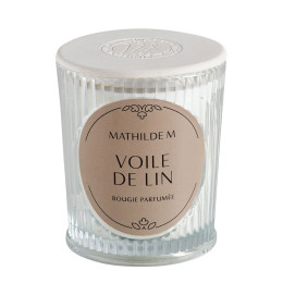 INTERIEUR-DECORATION|Bougie parfumée145 g - Voile de LinMATHILDE MBougie parfumée