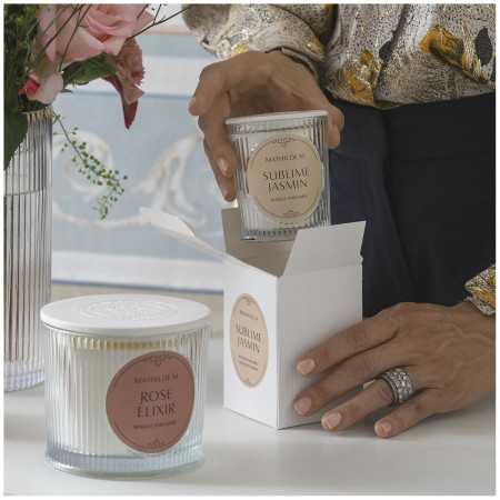 INTERIEUR-DECORATION|Bougie parfumée Les Intemporelles 145 g Sublime JasminMATHILDE MBougie parfumée