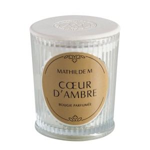 INTERIEUR- DECORATION|Bougie parfumée Les Intemporelles 145 g - Cœur d'Ambre|MATHILDE M|Bougie parfumée|