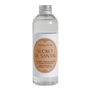 INTERIEUR- DECORATION|Recharge de parfum d'ambiance Les Intemporelles 200 ml - Secret de Santal|MATHILDE M|Vaporisateurs et recharges|