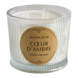 INTERIEUR-DECORATION|Bougie parfumée Les Intemporelles 400 g Cœur d'AmbreMATHILDE MBougie parfumée
