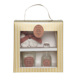 Rose Elixir Candle Diffuser e Set Decorazione Profumata Discovery