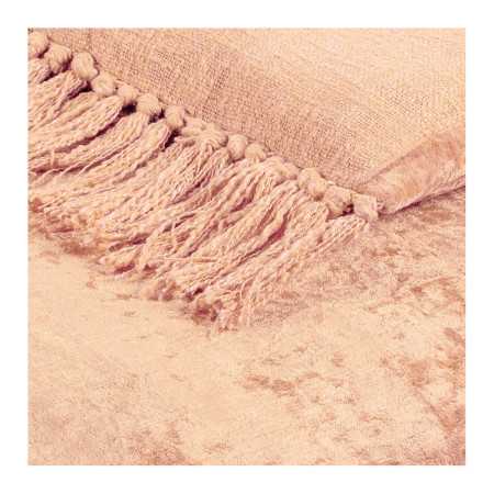 Paula Futon in Pink Iridescent Velvet