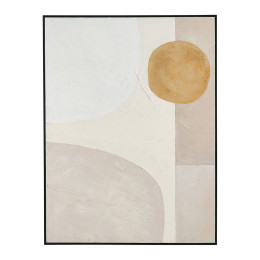 INTERIEUR-DECORATION|Pittura SOLE NASCENTEBLANC D'IVOIREDipintiInteramente dipinto a mano, il maestoso dipinto RISING SUN vestirà elegantemente le vostre pareti con i suoi colori tenui. Il suo stile astratto darà sicuramente ai tuoi interni un tocco moderno. Ogni pezzo è unico, le variazioni di colore sono frutto di un lavoro artigianale.Ispirazione per la decorazione In un soggiorno, un ufficio, una camera da letto e persino un ingresso... Questo quadro sarà perfetto per valorizzare una consolle o una credenza. Puoi anche aggiungere una lampada da terra, una bella pianta e alcuni oggetti decorativi nelle vicinanze.