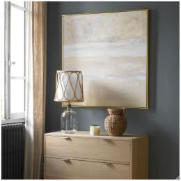 INTERIEUR-DECORATION|Tableau VOILES NUDESBLANC D'IVOIRETableaux