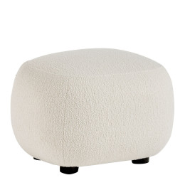 LISETTE pouf in cream terry