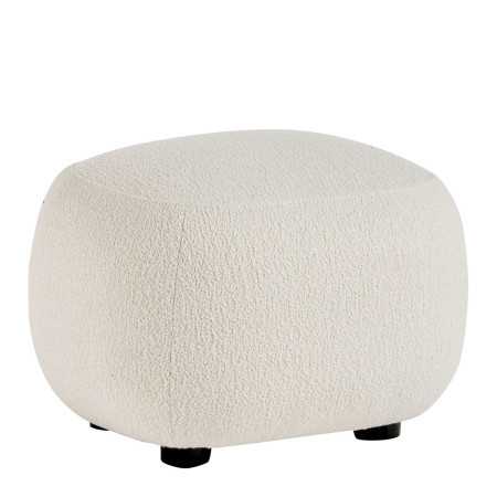 Pouf LISETTE in spugna crema
