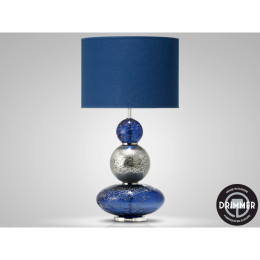 VOLCANIC 3 Ball Lamp Blauw